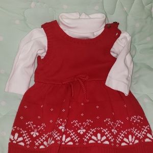 3m girls sweater dress with turtleneck